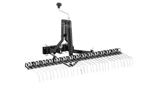 Gårdrive med spindel 120 cm