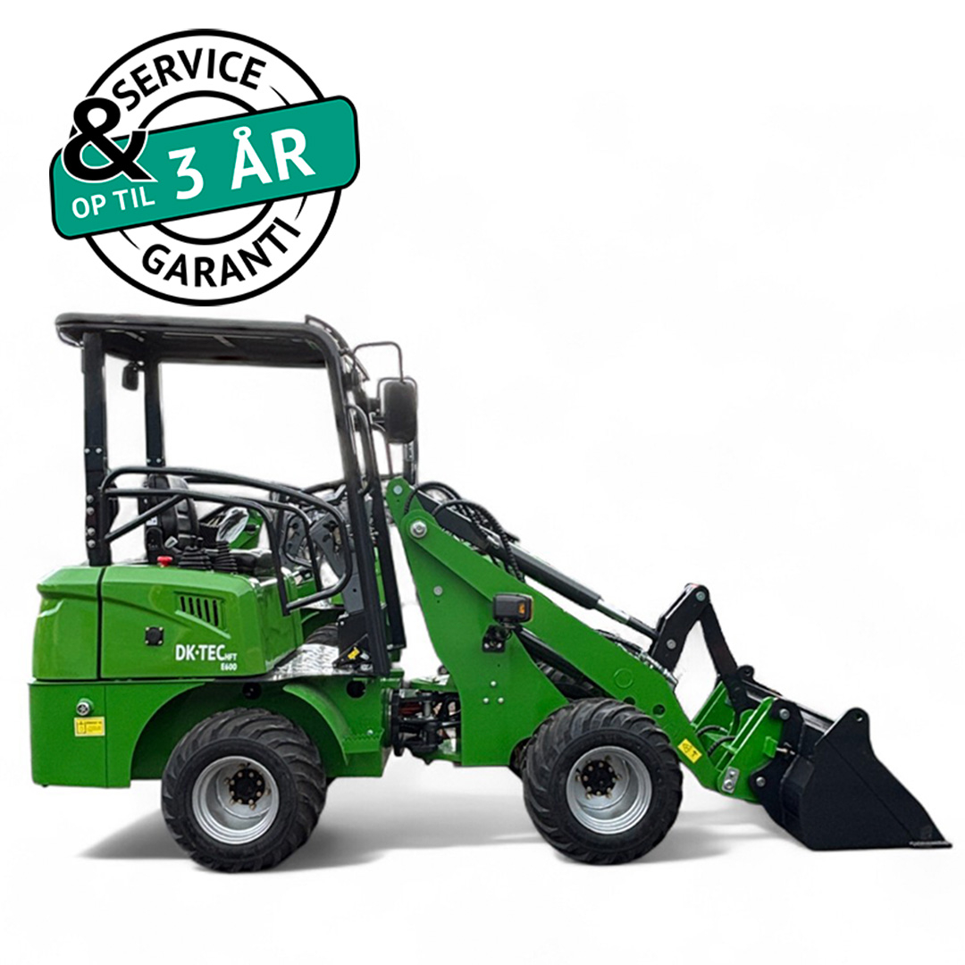 Minilæsser model E600 - Elektrisk